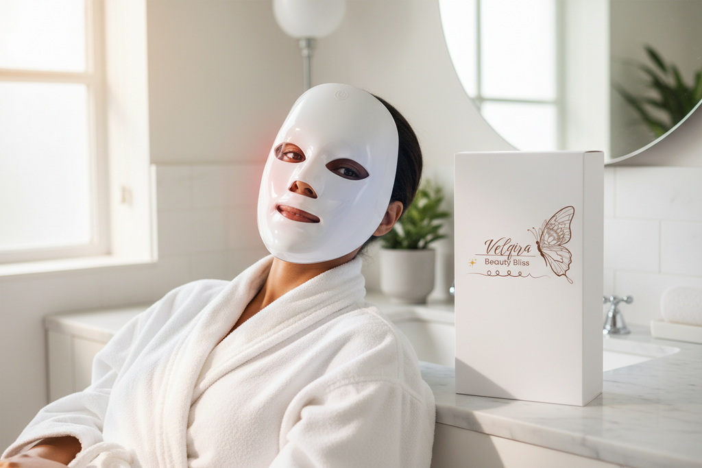 Velqira Beauty Bliss — The LumiGlow LED Mask